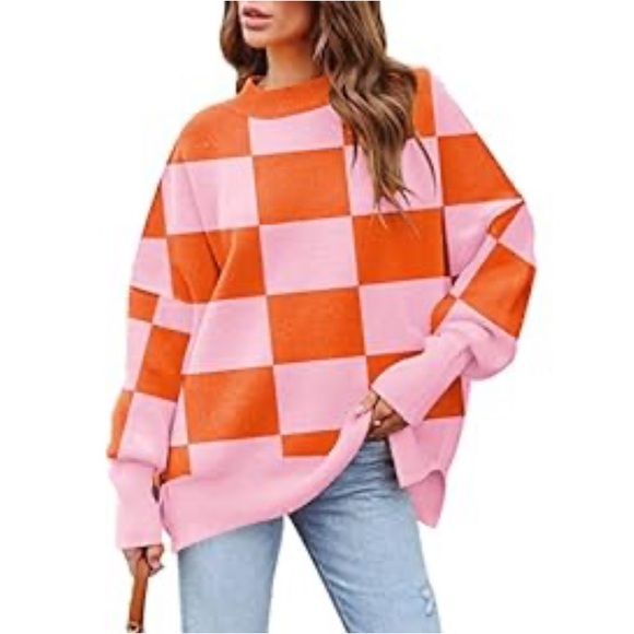 Checkered sweater - Picture 3 of 3